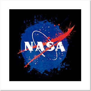 Nasa Splash Logo Posters and Art